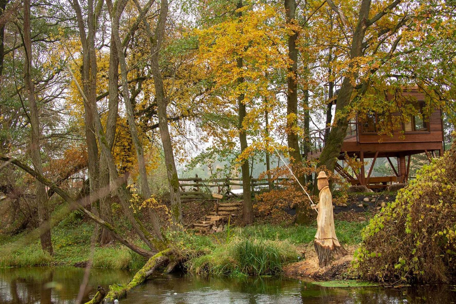 Вілла Domek Na Drzewie W Dolinie Uradu Екстер'єр фото